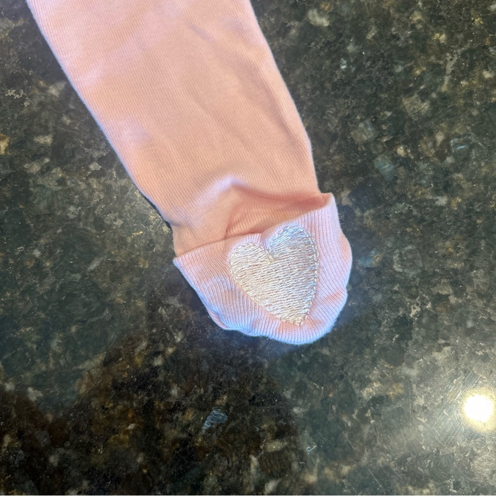 Pink Gerber Elephant Baby Sweater - Picture 3 of 5